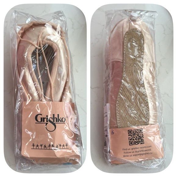 GRISHKO NOVA POINTE SHOE (S) SIZE 4 1/2 - BRAND NEW - Picture 2 of 3